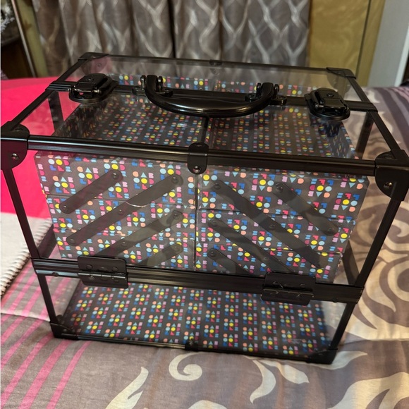 Caboodles Black Makeup Travel Organizer